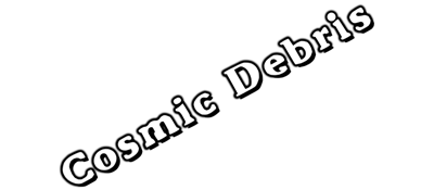 Cosmic Debris logo for ZX Spectrum